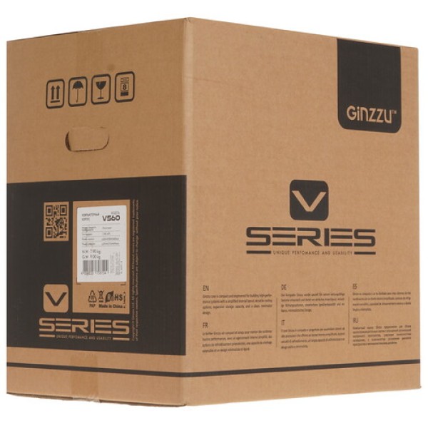 Корпус Ginzzu V560 белый