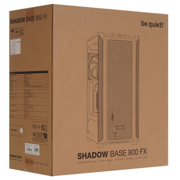 Корпус be quiet! Shadow Base 800 FX White [BGW64] белый