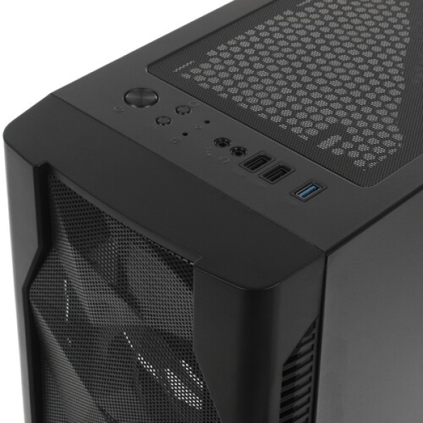 Корпус 1STPLAYER DK D4 BLACK [D4-BK-4G6] черный