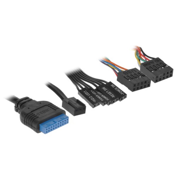 Корпус Thermaltake H330 TG [CA-1R8-00M1WN-00] черный
