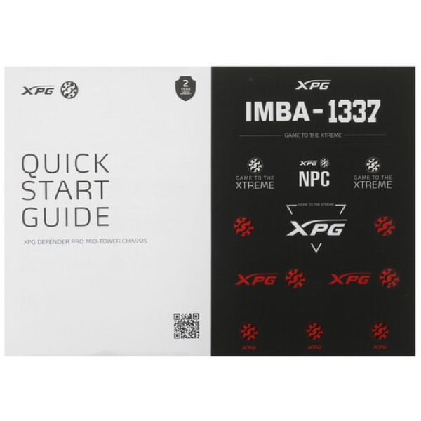 Корпус ADATA XPG STARKER [STARKER-BKCWW] черный