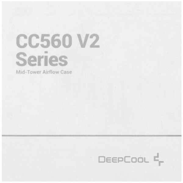 Корпус DEEPCOOL CC560 V2 [R-CC560-BKGAA4-G-2] черный