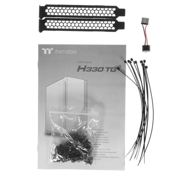 Корпус Thermaltake H330 TG [CA-1R8-00M1WN-00] черный