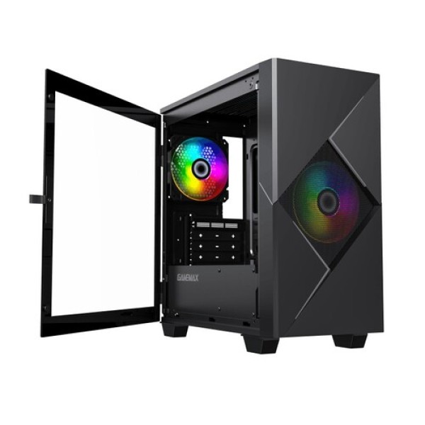 Корпус GameMax Cyclops BG [CyclopsBG] черный