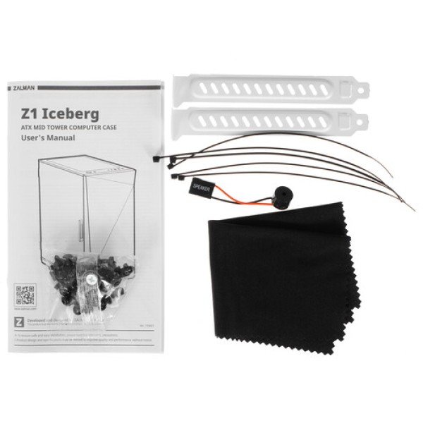 Корпус ZALMAN Z1 Iceberg белый