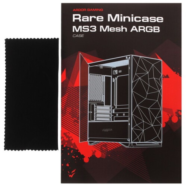 Корпус ARDOR GAMING Rare Minicase MS3 Mesh MG ARGB зеленый