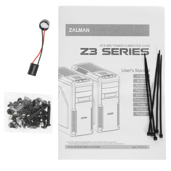 Корпус ZALMAN Z3 Plus черный