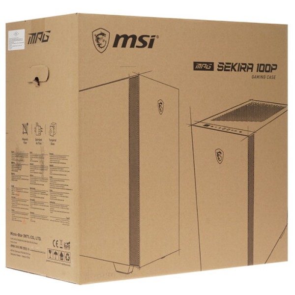 Корпус MSI MPG SEKIRA 100P [306-7G06P22-W57] черный