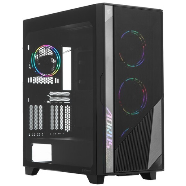 Корпус GIGABYTE AORUS C500 GLASS [28300-AC500-1CKR] черный