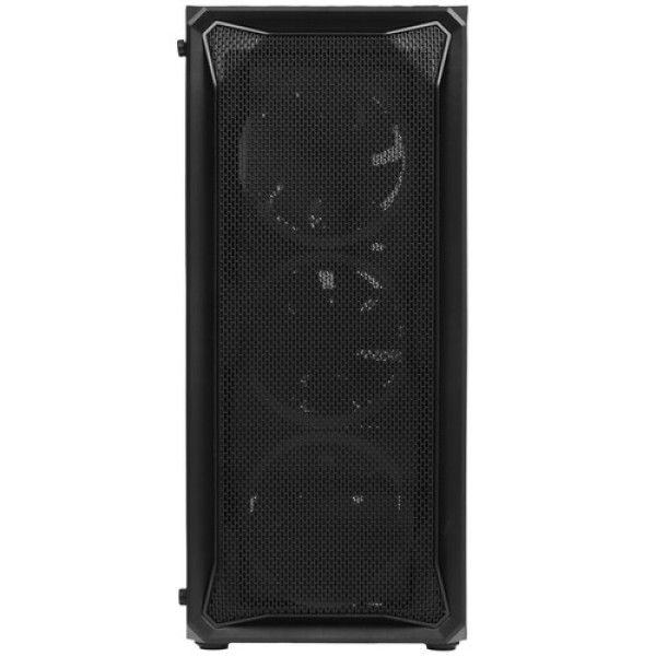 Корпус PowerCase Mistral Z4 Mesh LED [CMIZB-L4] черный