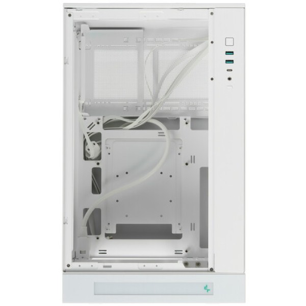 Корпус DEEPCOOL CH270 DIGITAL [CH270 DIGITAL WH] белый