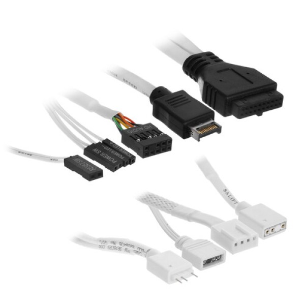 Корпус Fractal Design Torrent Nano RGB White TG [FD-C-TOR1N-05] белый