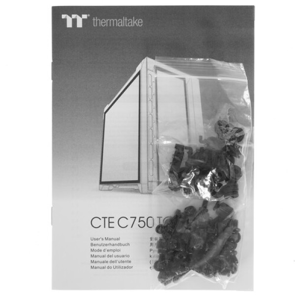 Корпус Thermaltake CTE C750 TG [CA-1X6-00F1WN-01] черный