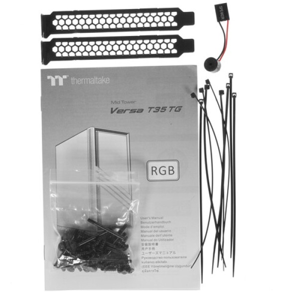 Корпус Thermaltake Versa T35 TG RGB [CA-1R7-00M1WN-00] черный