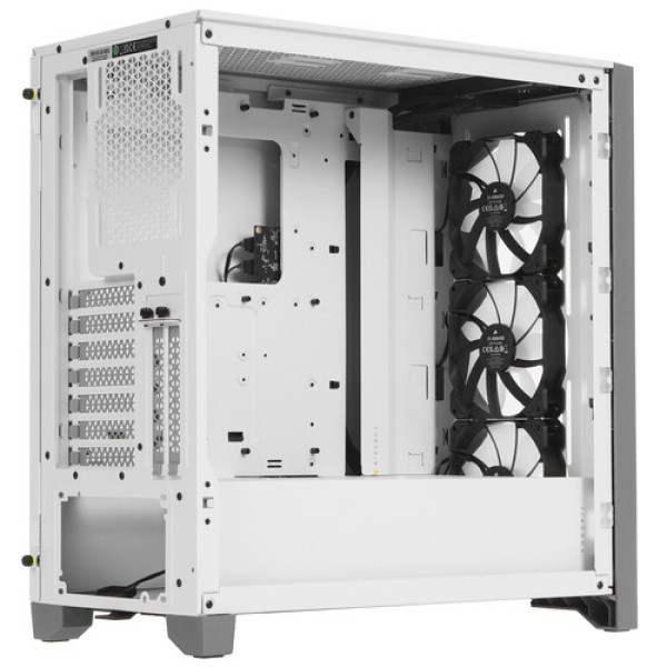 Корпус Corsair iCUE 4000X RGB [CC-9011205-CN] белый