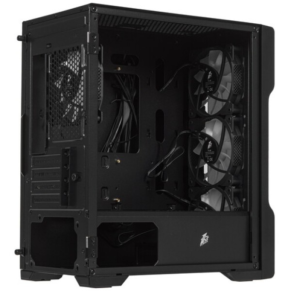 Корпус 1STPLAYER TRILOBITE T3-G [T3-G-BK-4F1] черный