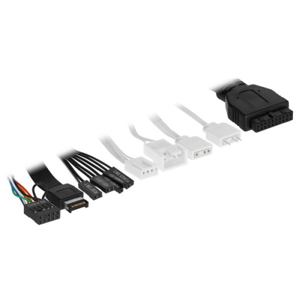 Корпус Thermaltake CTE C750 TG Snow [CA-1X6-00F6WN-01] белый