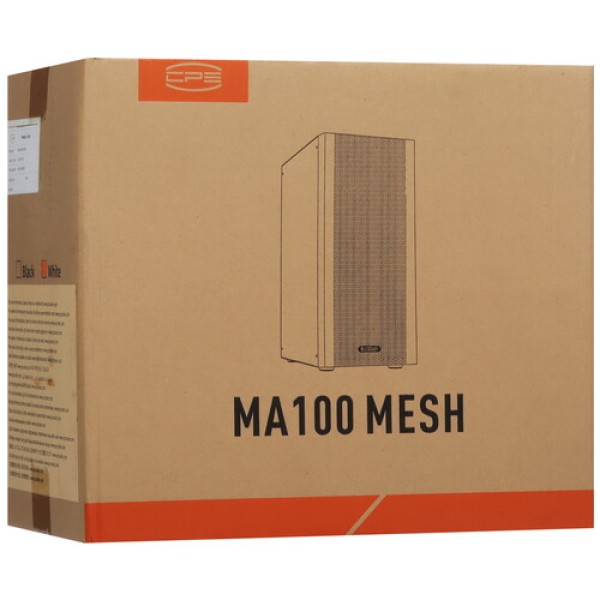 Корпус PCCooler MA100 MESH WH [C3-A510WHP3-GL] белый