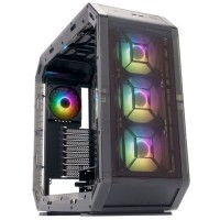 Корпус InWin AIRFORCE Phantom Black [IW-CS-AIRFORCE-BLA] черный