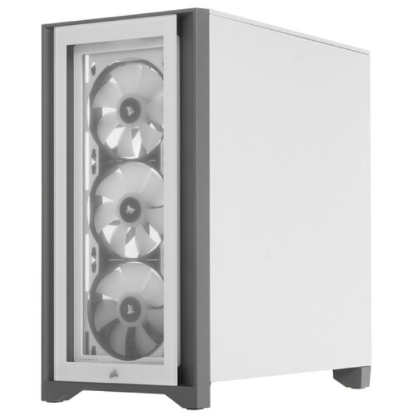 Корпус Corsair iCUE 4000X RGB [CC-9011205-CN] белый