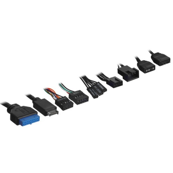 Корпус 4FAN XZ Megabit [XZMMABFP] черный