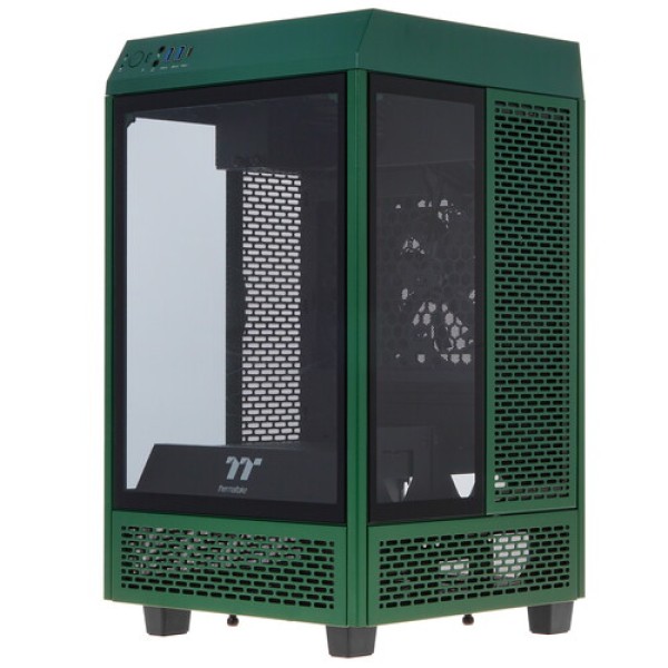 Корпус Thermaltake The Tower 100 Racing Green [CA-1R3-00SCWN-00] зеленый