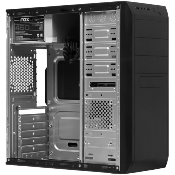 Корпус Foxline FL-815 [FL-815-FZ450R] черный