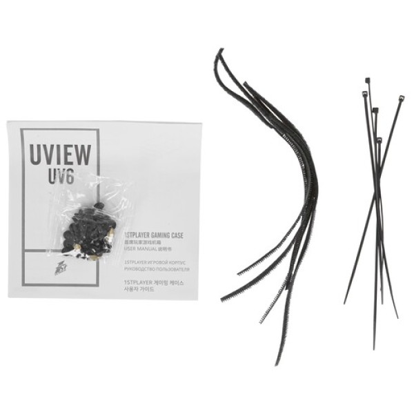 Корпус 1STPLAYER UVIEW UV6 [UV6-BK] черный