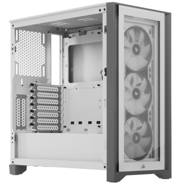 Корпус Corsair iCUE 4000X RGB [CC-9011205-CN] белый
