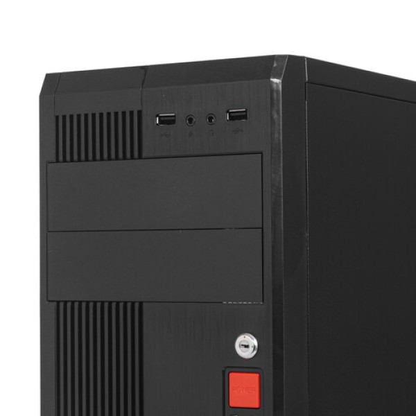 Корпус ExeGate UN-605B-UN400 [EX283221RUS] черный