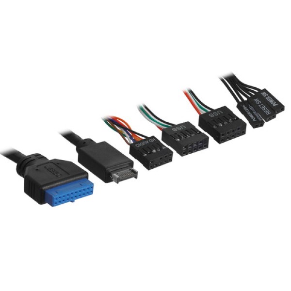 Корпус 4FAN XZ Megabit [XZMMABFN] черный