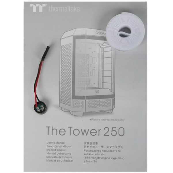 Корпус Thermaltake The Tower 250 Snow [CA-1Z9-00S6WN-00] белый