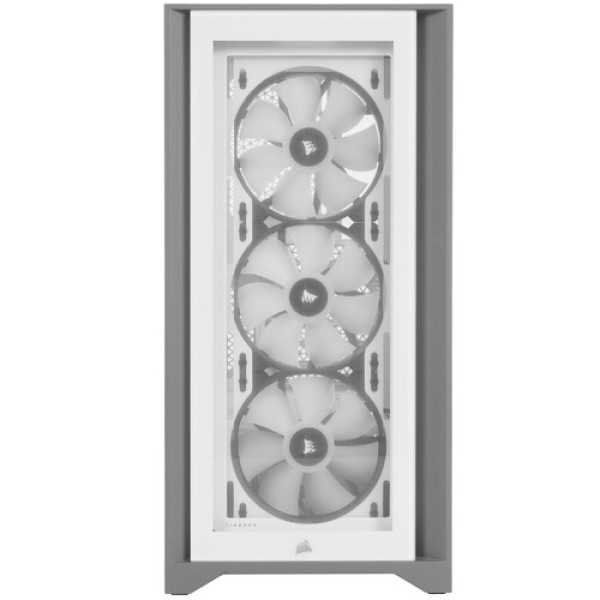 Корпус Corsair iCUE 4000X RGB [CC-9011205-CN] белый