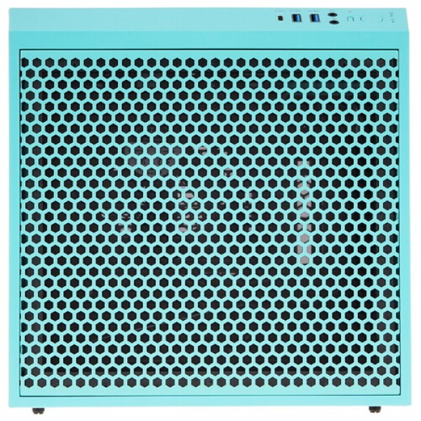 Корпус Thermaltake The Tower 100 Turquoise [CA-1R3-00SBWN-00] бирюзовый