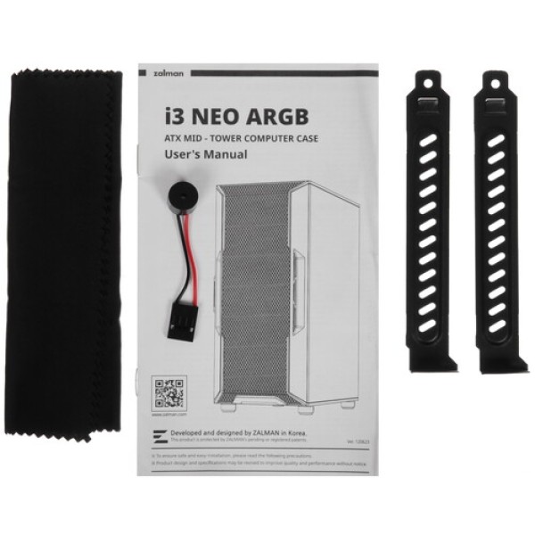 Корпус Zalman i3 NEO ARGB [I3 NEO ARGB Black] черный