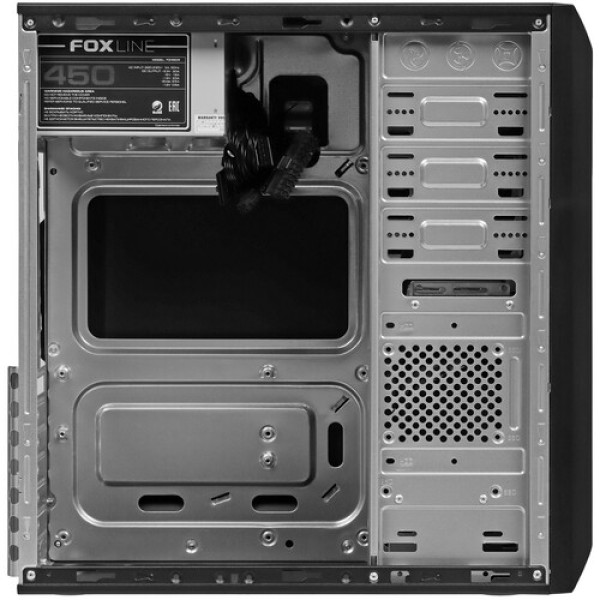 Корпус Foxline FL-815 [FL-815-FZ450R] черный