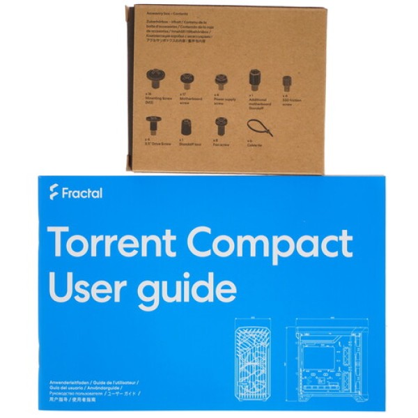 Корпус Fractal Design Torrent Compact Black TG Dark Tint [FD-C-TOR1C-01] черный