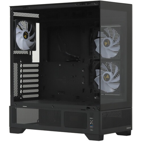 Корпус GAMDIAS ATLAS M1 [16333-248A3-40000-G] черный