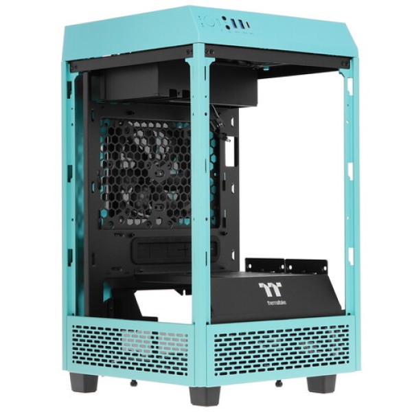Корпус Thermaltake The Tower 100 Turquoise [CA-1R3-00SBWN-00] бирюзовый
