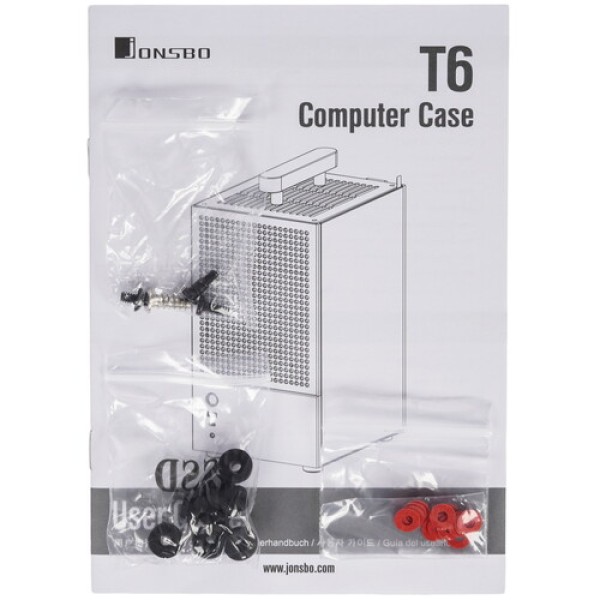 Корпус JONSBO T6 [T6 Silver] серебристый