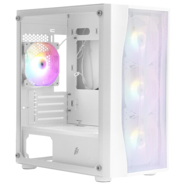 Корпус 1STPLAYER FIREBASE X3-M [X3-M-WH-4F1-W] белый
