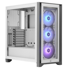 Корпус Corsair iCUE 4000X RGB [CC-9011205-CN] белый