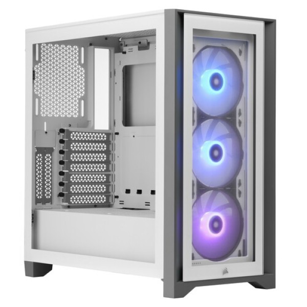 Корпус Corsair iCUE 4000X RGB [CC-9011205-CN] белый