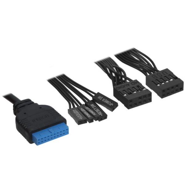 Корпус PCCooler C3B310 WH [C3B310-WHP0-GL] белый