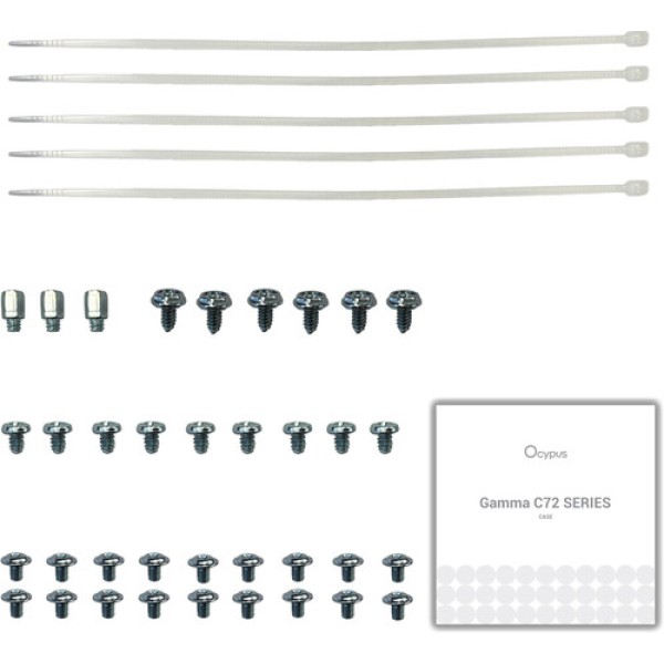 Корпус Ocypus Gamma C72 WH ARGB белый