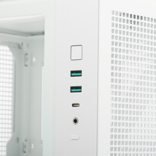 Корпус DEEPCOOL CH270 DIGITAL [CH270 DIGITAL WH] белый