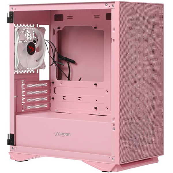 Корпус ARDOR GAMING Rare Minicase MS3 Mesh PG ARGB розовый