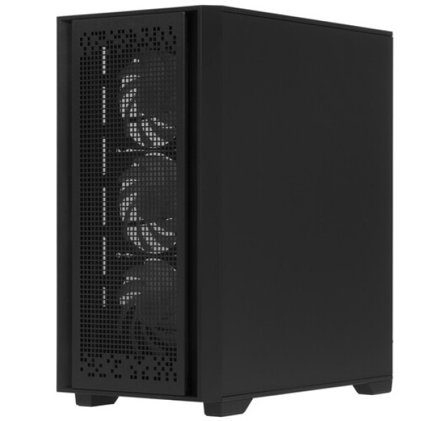Корпус PowerCase ByteFlow [CBFB-A4] черный