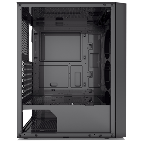 Корпус PCCooler MA100 MESH BK [C3-A510BKP3-GL] черный