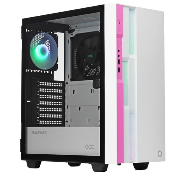 Корпус GameMax Brufen C3 WP [BrufenC3WP] белый